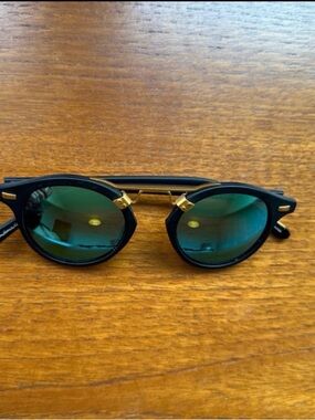 KREWE du optic Black Sunglasses
